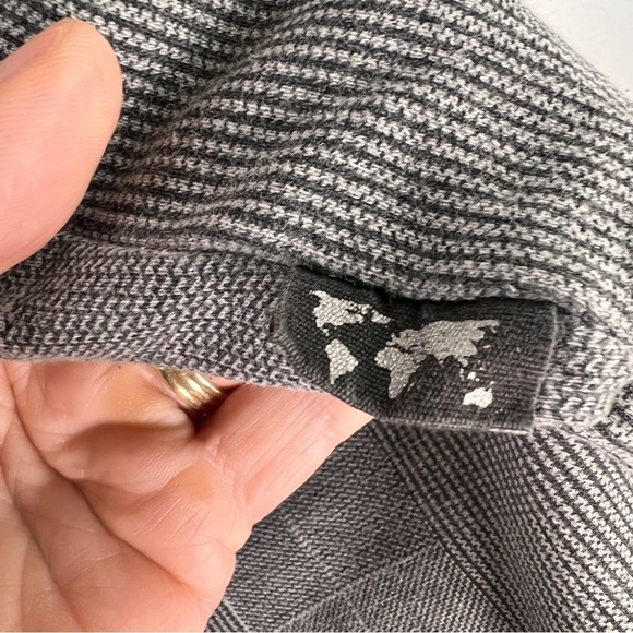 SMARTTHREADS Oversized Oregon Ducks Urban Hoodie. Black/white checked. Size S - Picture 7 of 9